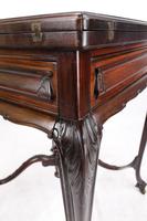 Victorian Mahogany Envelope Card Table (10 of 13) Victorian Mahogany Envelope Card Table (10 of 13)