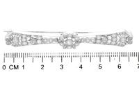 2.06ct Diamond & Platinum Bar Brooch c.1930 (6 of 9) 2.06ct Diamond & Platinum Bar Brooch c.1930 (6 of 9)