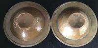 Pair of Planished Copper & Silvered Dishes by Hugh Wallis (5 of 5) Pair of Planished Copper & Silvered Dishes by Hugh Wallis (5 of 5)