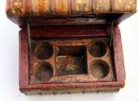 Scarce Novelty Drinking Set Contained in Secret Stack of Books c.1890 (9 of 15) Scarce Novelty Drinking Set Contained in Secret Stack of Books c.1890 (9 of 15)