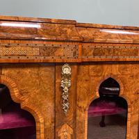 High Quality Victorian Burr Walnut Antique Credenza (5 of 10) High Quality Victorian Burr Walnut Antique Credenza (5 of 10)