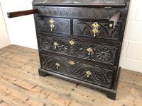 Antique Carved Oak Bureau (4 of 14) Antique Carved Oak Bureau (4 of 14)
