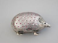 Edwardian Novelty Silver Hedgehog Pin Cushion by Sydney & Co, Birmingham, 1906 (2 of 12) Edwardian Novelty Silver Hedgehog Pin Cushion by Sydney & Co, Birmingham, 1906 (2 of 12)