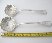 Perfect Georgian Silver Ladles Shell Bowls William Eaton London 1825 (6 of 6) Perfect Georgian Silver Ladles Shell Bowls William Eaton London 1825 (6 of 6)