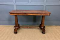 Good William IV Rosewood Library Stretcher Table (10 of 12) Good William IV Rosewood Library Stretcher Table (10 of 12)