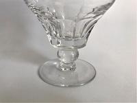 Delightful Edwardian Slice Cut Rummer (3 of 4) Delightful Edwardian Slice Cut Rummer (3 of 4)