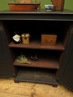 Antique Black Painted Storage Cabinet, Gothic Shabby Chic, Spillman & CO, London (16 of 17) Antique Black Painted Storage Cabinet, Gothic Shabby Chic, Spillman & CO, London (16 of 17)