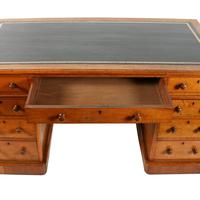 Victorian Oak Pedestal Desk (4 of 8) Victorian Oak Pedestal Desk (4 of 8)