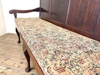 Antique George III Oak Settle Bench (6 of 10) Antique George III Oak Settle Bench (6 of 10)