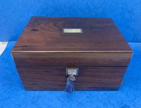 Victorian Rosewood Jewellery Box with Side Drawer (3 of 12) Victorian Rosewood Jewellery Box with Side Drawer (3 of 12)