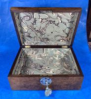 Victorian Walnut Jewellery Box with Inlay (9 of 15) Victorian Walnut Jewellery Box with Inlay (9 of 15)