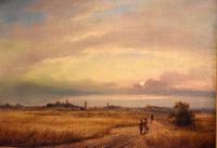 Landscape Oil Painting by David Cox Snr. (1783-1859) (7 of 9) Landscape Oil Painting by David Cox Snr. (1783-1859) (7 of 9)