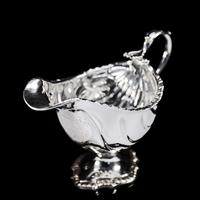 Antique Georgian Solid Sterling Silver Sauce Boat Nautilus Design Armorial Interest - William Shaw 1766 (4 of 19) Antique Georgian Solid Sterling Silver Sauce Boat Nautilus Design Armorial Interest - William Shaw 1766 (4 of 19)