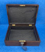 Victorian c.1850 Rosewood Jewellery Box (15 of 16) Victorian c.1850 Rosewood Jewellery Box (15 of 16)