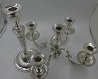 Antique Victorian Silver Candelabra. Sheffield 1894. (6 of 14) Antique Victorian Silver Candelabra. Sheffield 1894. (6 of 14)