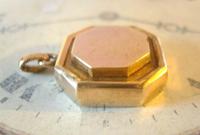 Antique Pocket Watch Chain Fob 1890s Victorian 10ct Rose Gold Filled Large Puffy Fob (8 of 8) Antique Pocket Watch Chain Fob 1890s Victorian 10ct Rose Gold Filled Large Puffy Fob (8 of 8)