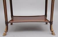 19th Century French Mahogany & Marble Top Occasional Table (11 of 12) 19th Century French Mahogany & Marble Top Occasional Table (11 of 12)