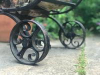 Wrought Iron & Brass Log Cart (3 of 8) Wrought Iron & Brass Log Cart (3 of 8)