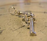 Vintage Pocket Watch Chain Gun Fob 1970s Solid Silver Revolver Pistol Fob (6 of 8) Vintage Pocket Watch Chain Gun Fob 1970s Solid Silver Revolver Pistol Fob (6 of 8)