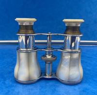 Victorian Silver Plated Mother of Pearl Opera Glasses (7 of 8) Victorian Silver Plated Mother of Pearl Opera Glasses (7 of 8)