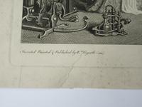 William Hogarth, Marriage-A-La-Mode, Plate 3, Engraved 1745, Original print (4 of 8) William Hogarth, Marriage-A-La-Mode, Plate 3, Engraved 1745, Original print (4 of 8)