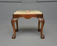 Antique Georgian Style Oak Stool c.1920 (5 of 12) Antique Georgian Style Oak Stool c.1920 (5 of 12)