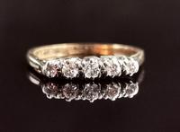 Antique Diamond Half Hoop Ring, Five Stone, 18ct Gold (9 of 13) Antique Diamond Half Hoop Ring, Five Stone, 18ct Gold (9 of 13)