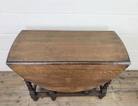 Early 20th Century Antique Oak Gateleg Table (8 of 12) Early 20th Century Antique Oak Gateleg Table (8 of 12)