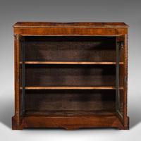 Antique Display Bookcase, English, Walnut, Boxwood, Empire, Cabinet, Regency (3 of 12) Antique Display Bookcase, English, Walnut, Boxwood, Empire, Cabinet, Regency (3 of 12)