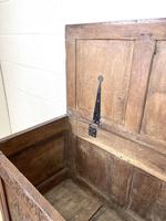 18th Century Carved Oak Coffer (6 of 10) 18th Century Carved Oak Coffer (6 of 10)
