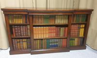 Victorian Mahogany Breakfront Open Library Bookcase (2 of 7) Victorian Mahogany Breakfront Open Library Bookcase (2 of 7)