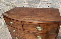 Large Regency Mahogany Bow Front Chest of Drawers (16 of 19) Large Regency Mahogany Bow Front Chest of Drawers (16 of 19)