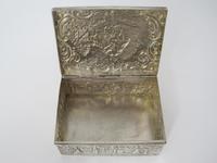 Late Victoran Silver Box Embossed with Dancing Figures (6 of 7) Late Victoran Silver Box Embossed with Dancing Figures (6 of 7)