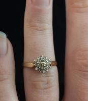 Vintage Diamond Cluster Ring, 18ct Gold (4 of 8) Vintage Diamond Cluster Ring, 18ct Gold (4 of 8)