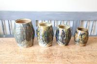 Scottish Pottery Slipware Barrel Storage Jars x4 (16 of 35) Scottish Pottery Slipware Barrel Storage Jars x4 (16 of 35)