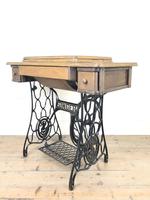 Antique Singer Sewing Machine Side Table (3 of 12) Antique Singer Sewing Machine Side Table (3 of 12)