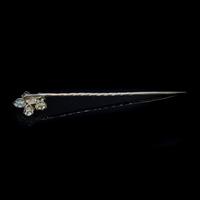 Boxed Antique Natural Opal & Spinel Silver Stick Pin Brooch (6 of 9) Boxed Antique Natural Opal & Spinel Silver Stick Pin Brooch (6 of 9)