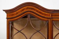 Quality Sheraton Revival Mahogany Display Cabinet (4 of 9) Quality Sheraton Revival Mahogany Display Cabinet (4 of 9)