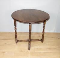 Folding Oak Victorian Table (5 of 6) Folding Oak Victorian Table (5 of 6)
