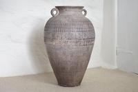 Large Mediterranean Earthenware Floor Vase with Loop Handles (4 of 10) Large Mediterranean Earthenware Floor Vase with Loop Handles (4 of 10)