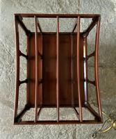 Regency Revival Mahogany Canterbury Sheet Music Magazine Rack with Brass Casters (7 of 11) Regency Revival Mahogany Canterbury Sheet Music Magazine Rack with Brass Casters (7 of 11)