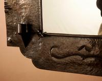 Amsterdam School Hammered Copper Wall Mirror / Sconces (2 of 13) Amsterdam School Hammered Copper Wall Mirror / Sconces (2 of 13)