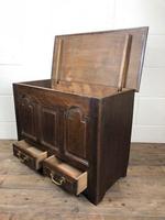 19th Century Welsh Oak Coffer Bach (M-550) (7 of 9) 19th Century Welsh Oak Coffer Bach (M-550) (7 of 9)