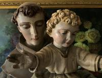 Bohumil Kafka RARE Carved Statue Sculpture St Anthony & Jesus (5 of 32) Bohumil Kafka RARE Carved Statue Sculpture St Anthony & Jesus (5 of 32)