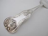 Amazing heavy William IV silver Kings Shape serving piece William Eaton London 1837 (8 of 9) Amazing heavy William IV silver Kings Shape serving piece William Eaton London 1837 (8 of 9)