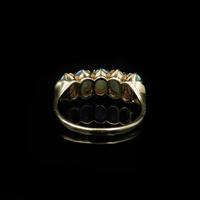 Vintage Opal Five Stone 9ct 9K Yellow Gold Band Ring (8 of 10) Vintage Opal Five Stone 9ct 9K Yellow Gold Band Ring (8 of 10)