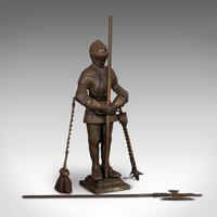 Antique Fire Companion, English, Steel, Knight, Fireside Tools, Victorian, 1900 (2 of 11) Antique Fire Companion, English, Steel, Knight, Fireside Tools, Victorian, 1900 (2 of 11)