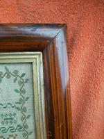 Large Antique Needlework Sampler 1837 Elizabeth Starkey. in Frame 20" x 20" (8 of 12) Large Antique Needlework Sampler 1837 Elizabeth Starkey. in Frame 20" x 20" (8 of 12)