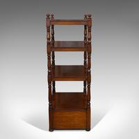 Antique Whatnot, English, Mahogany, Four Tier, Display Stand, Victorian c.1850 (3 of 12) Antique Whatnot, English, Mahogany, Four Tier, Display Stand, Victorian c.1850 (3 of 12)