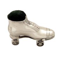 Pair of Antique Edwardian Sterling Silver Roller Skate Pin Cushions 1910 (4 of 11) Pair of Antique Edwardian Sterling Silver Roller Skate Pin Cushions 1910 (4 of 11)